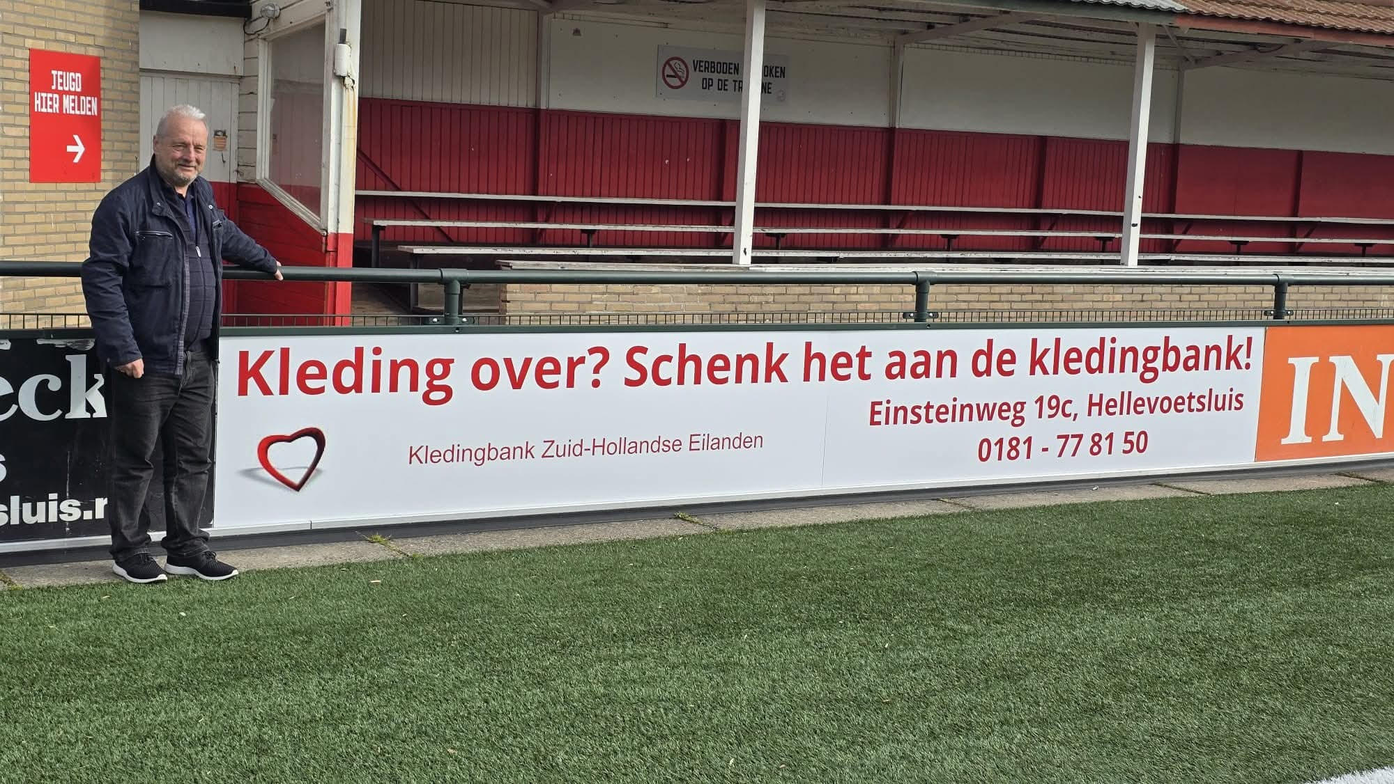 Mooi gebaar v.v. Hellevoetsluis